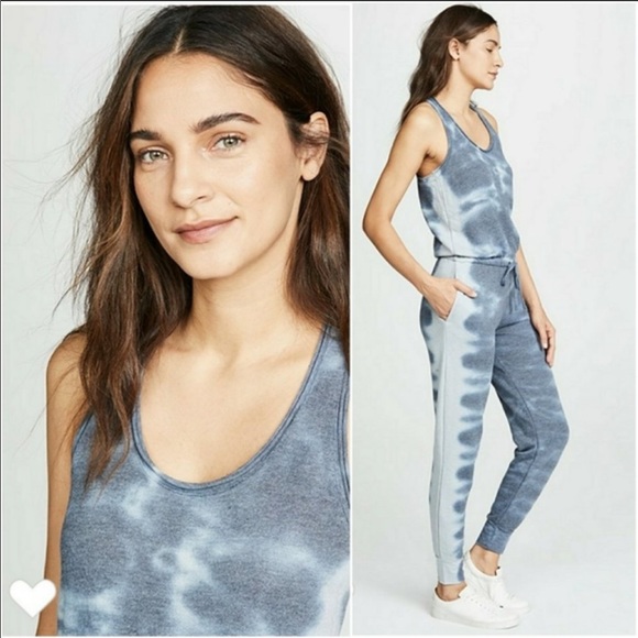 Young Fabulous & Broke Pants - Young Fabulous & Broke Eberhart Tie Dye Jumpsuit
